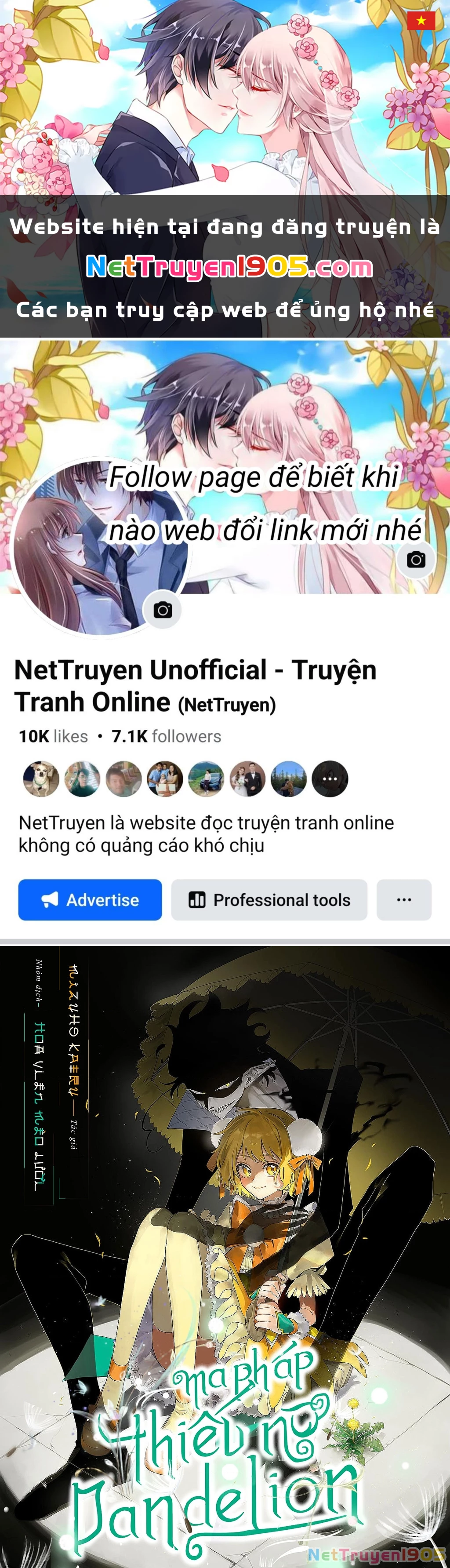 Ma Pháp Thiếu Nữ Dandelion Chapter 3 - Trang 2