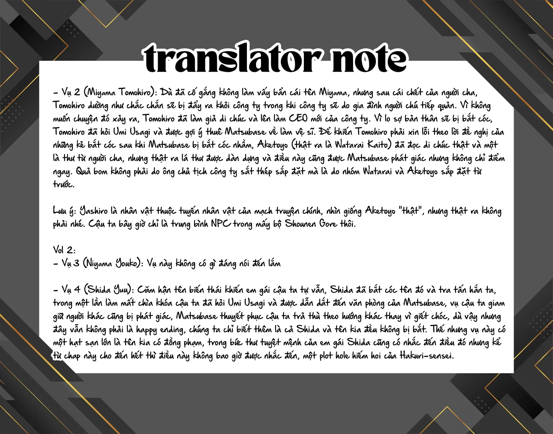 Căn Phòng Hành Phúc Spin-Off – Thám Tử Của Sự Thật Chapter 6 - Trang 2