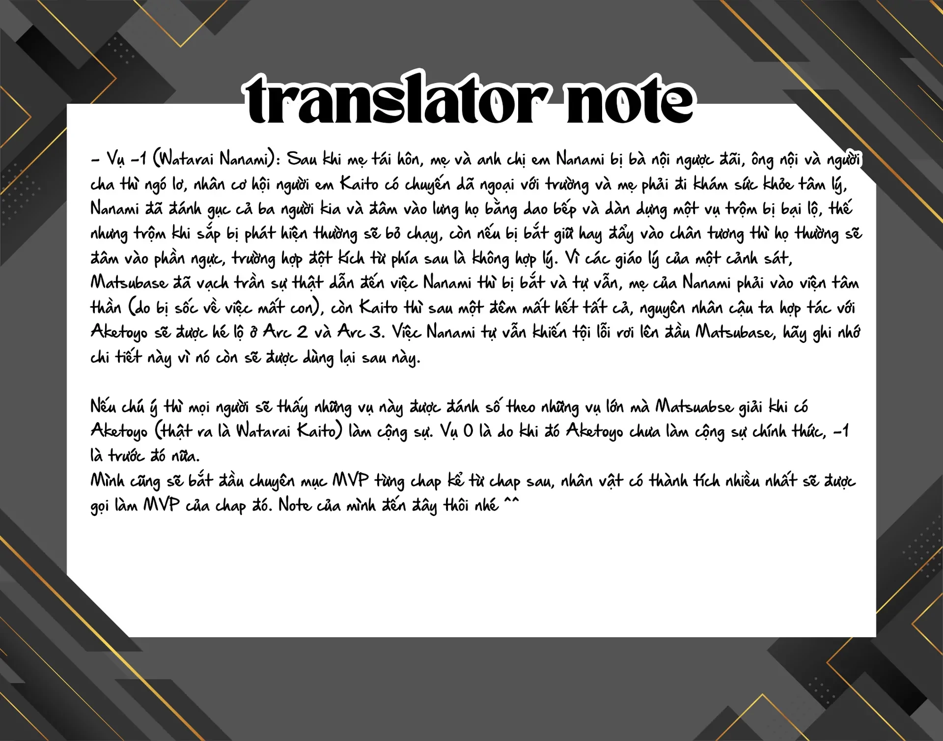 Căn Phòng Hành Phúc Spin-Off – Thám Tử Của Sự Thật Chapter 6 - Trang 2