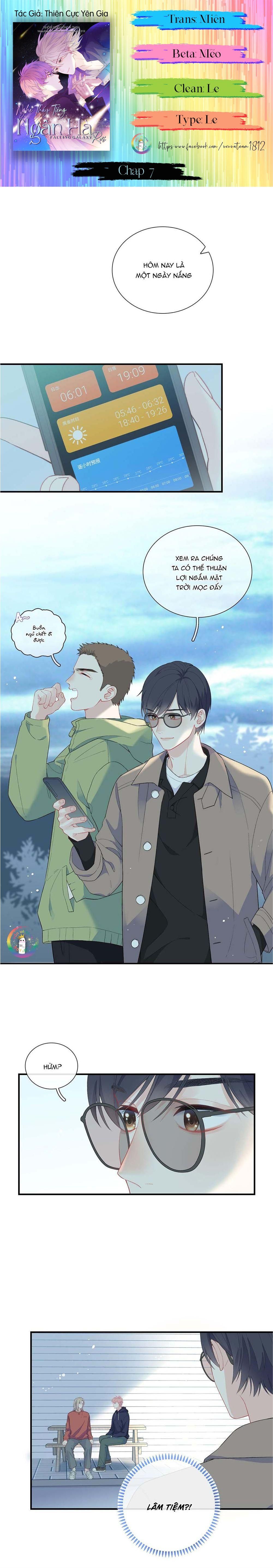 Nghe Thấy Tiếng Ngân Hà Rơi Chapter 7 - Trang 2