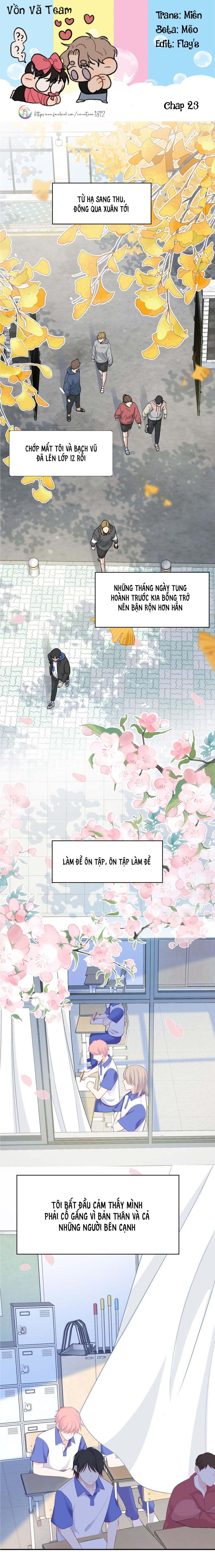 Nghe Thấy Tiếng Ngân Hà Rơi Chapter 23 - Trang 2