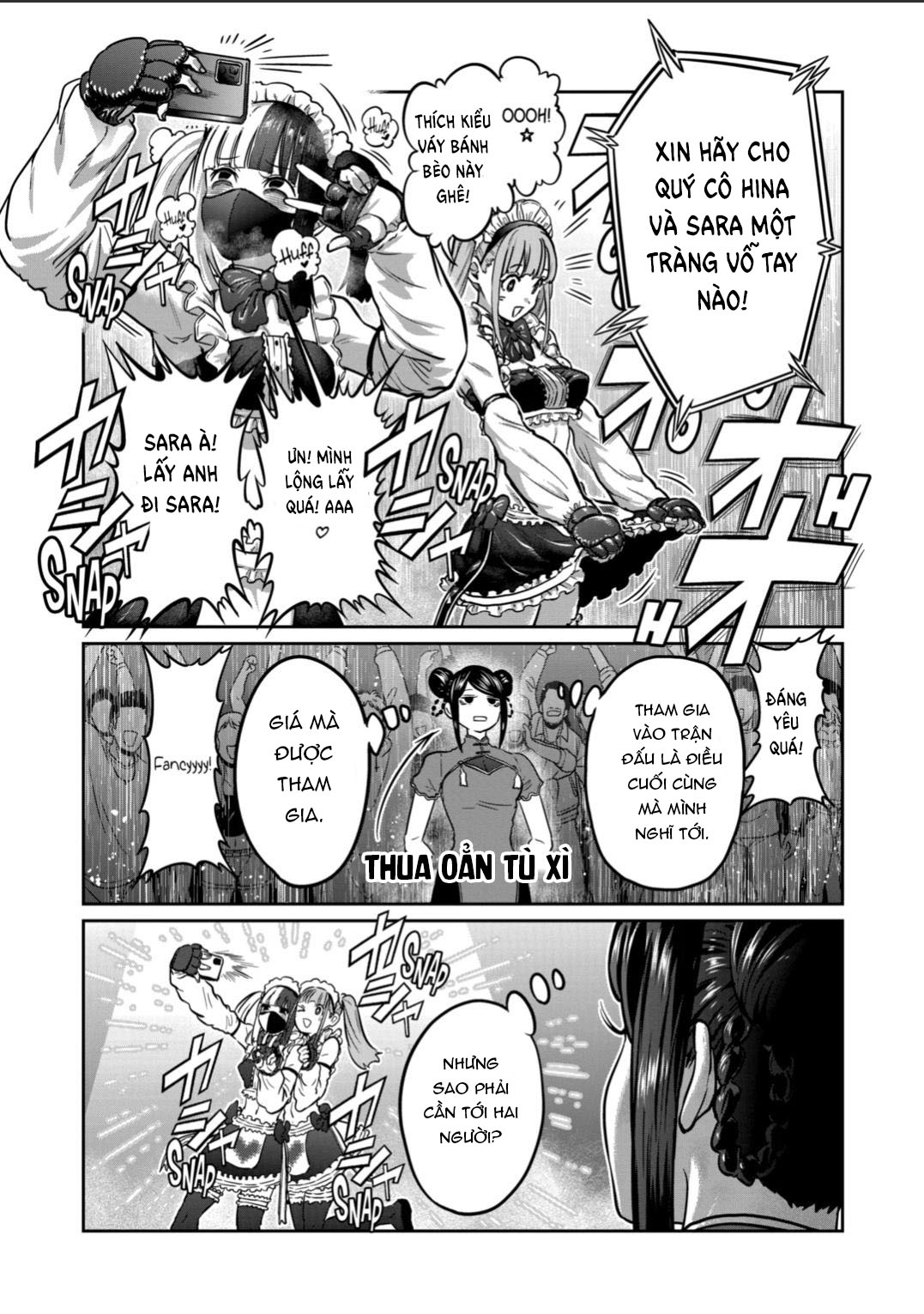 Isshou Senkin – Sàn Đấu Điên Rồ Chapter 50 - Trang 2
