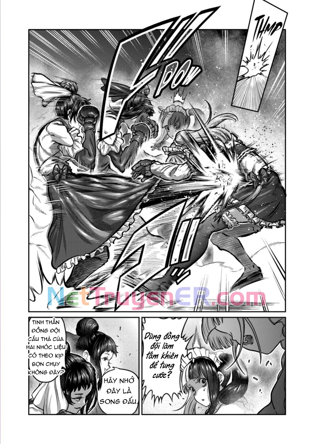 Isshou Senkin – Sàn Đấu Điên Rồ Chapter 50 - Trang 2