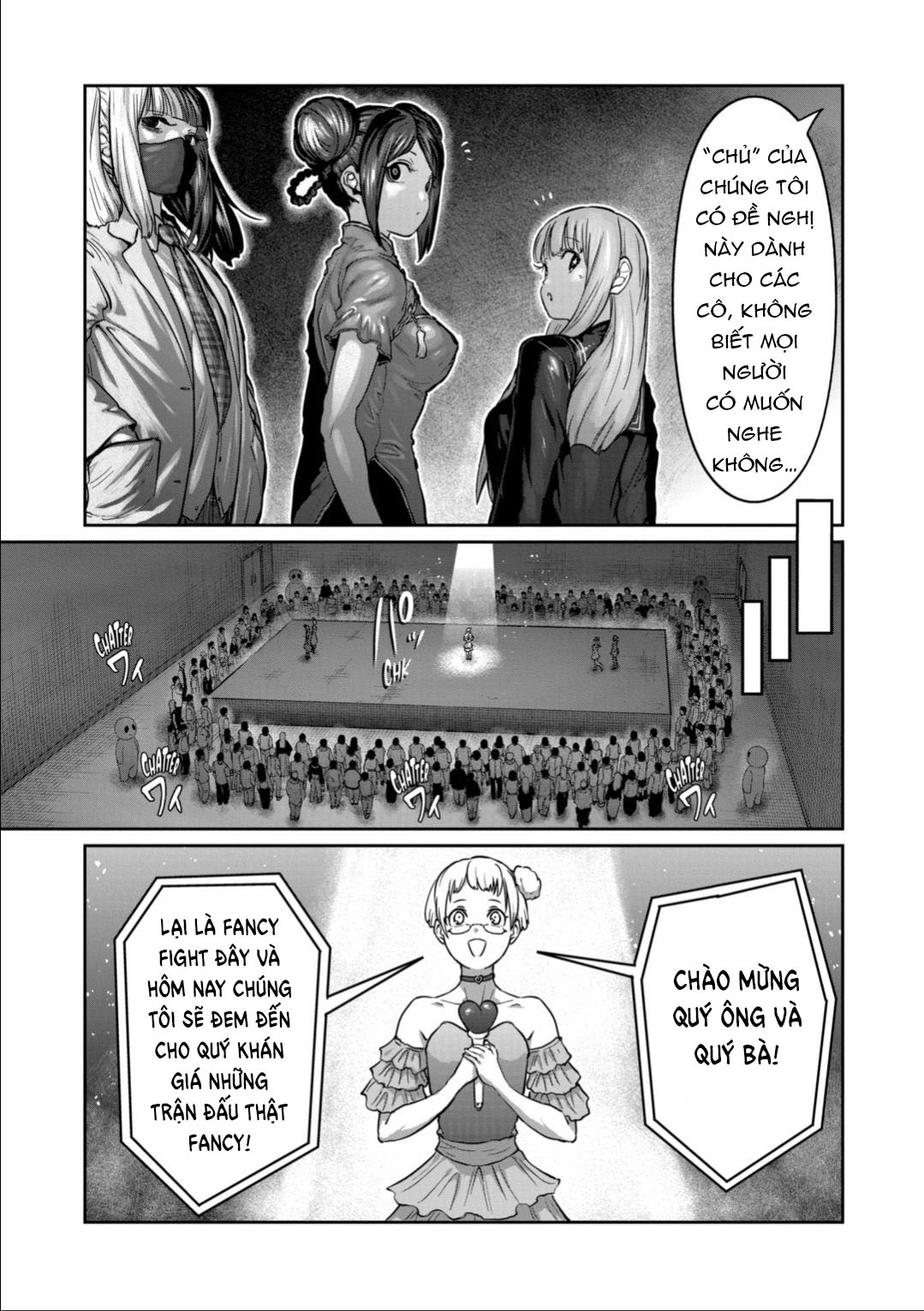 Isshou Senkin – Sàn Đấu Điên Rồ Chapter 50 - Trang 2