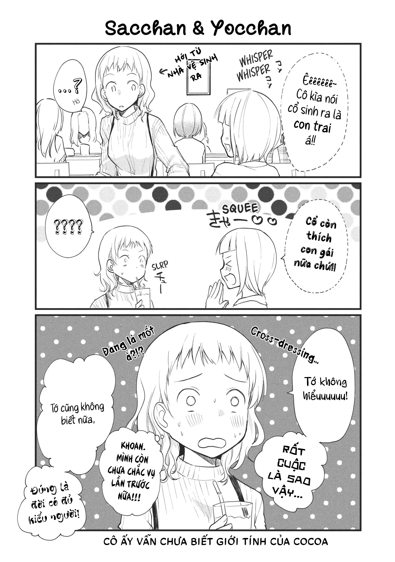 Tôi (♂) Giả Gái Tại Buổi Gặp Mặt (♀) Chapter 10.5 - Trang 2