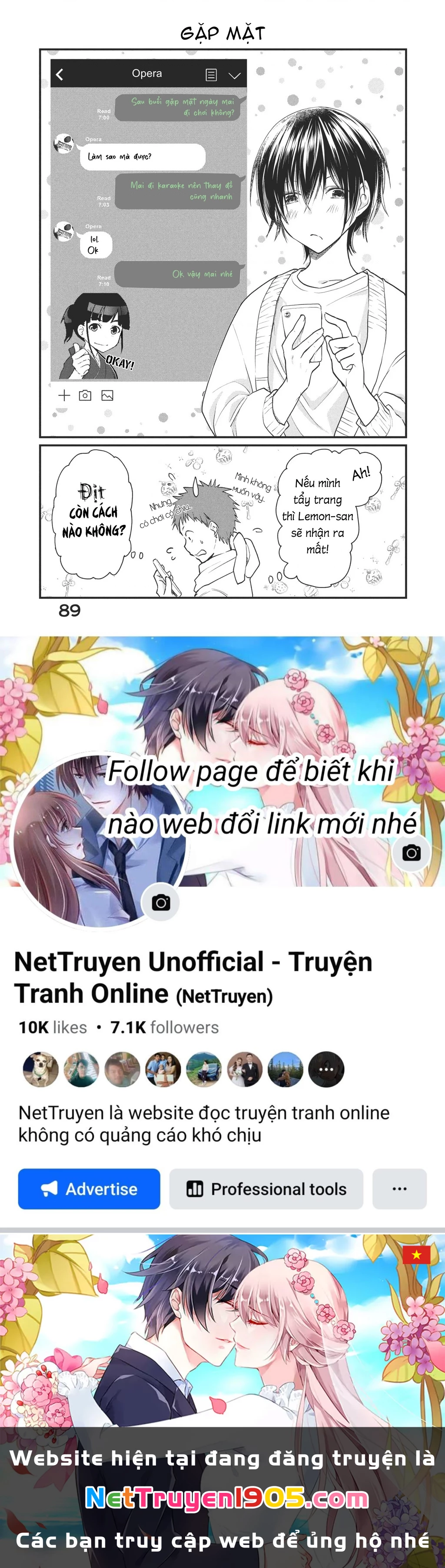 Tôi (♂) Giả Gái Tại Buổi Gặp Mặt (♀) Chapter 17 - Trang 2