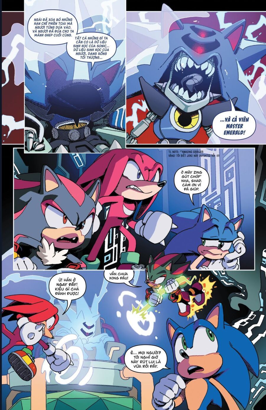 Sonic The Hedgehog Chapter 10 - Trang 2