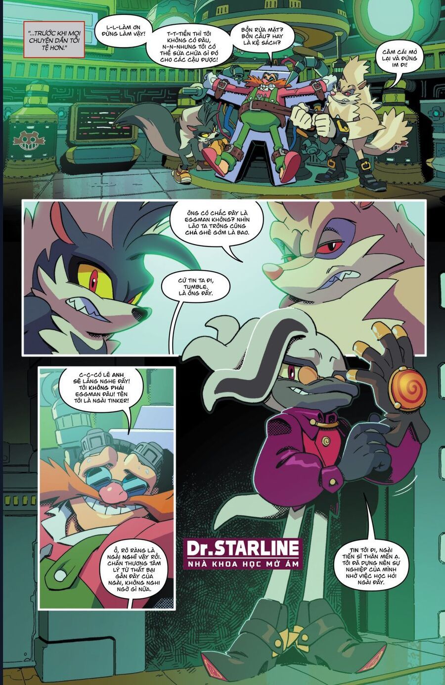 Sonic The Hedgehog Chapter 11 - Trang 2