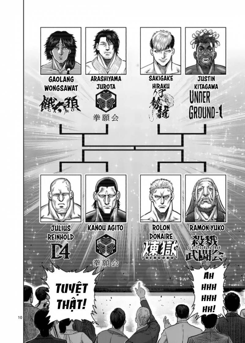 Kengan Ashura Phần 2 Chapter 259 - Trang 2