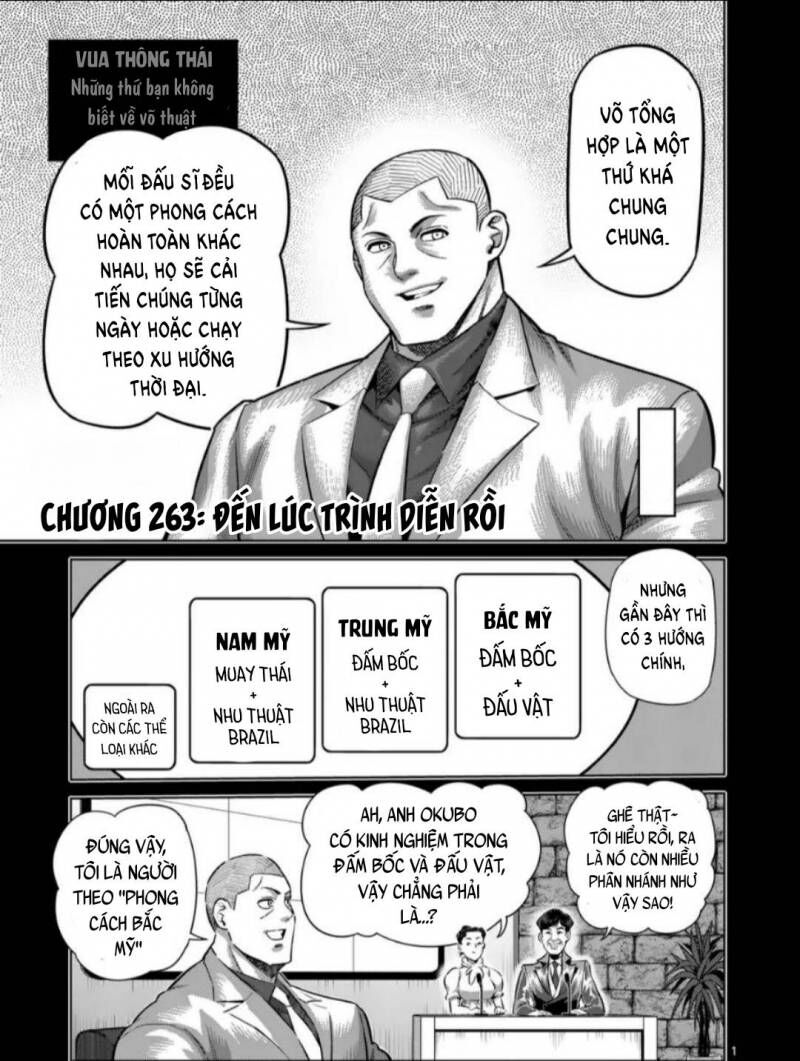 Kengan Ashura Phần 2 Chapter 263 - Trang 2