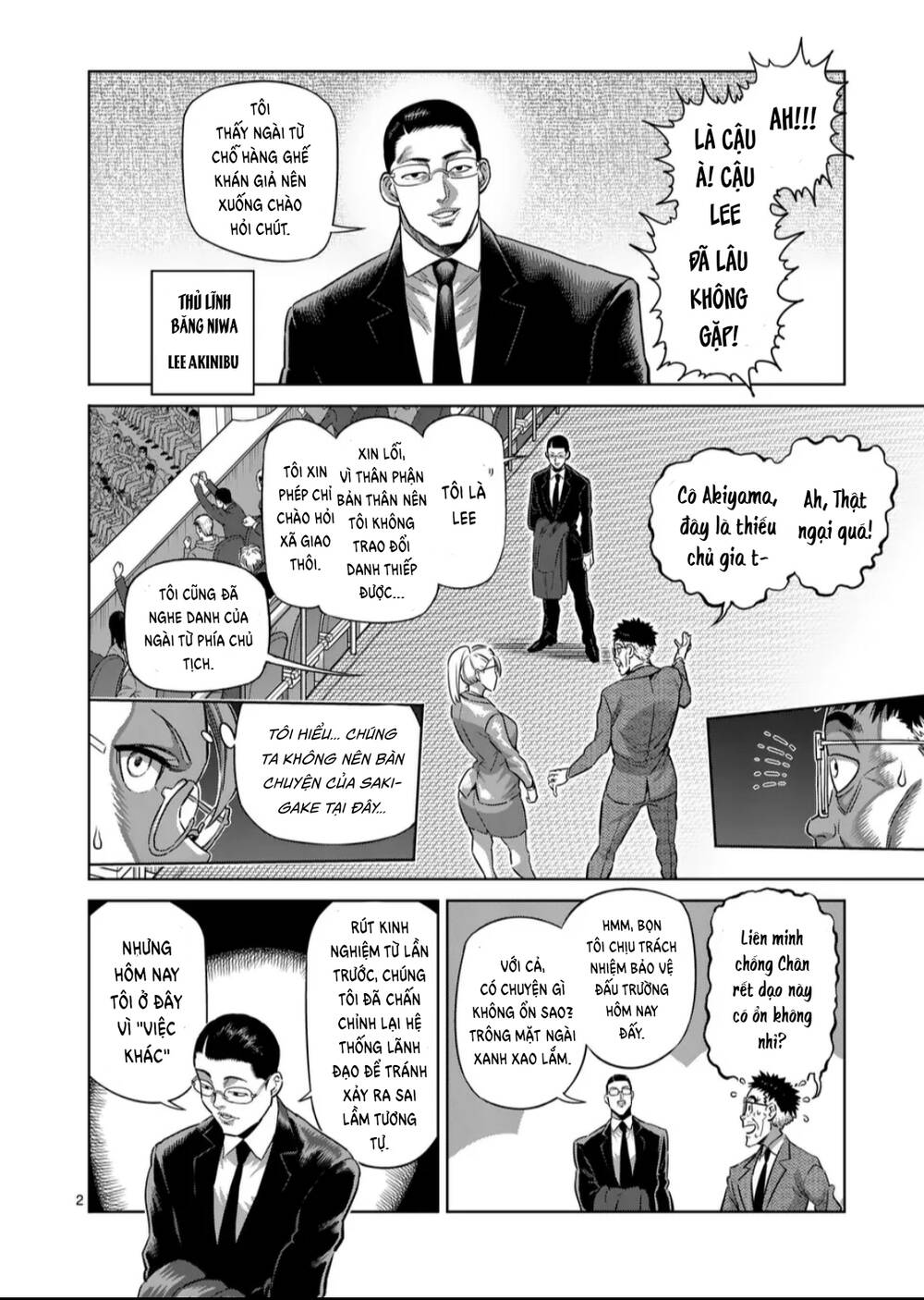 Kengan Ashura Phần 2 Chapter 272 - Trang 2
