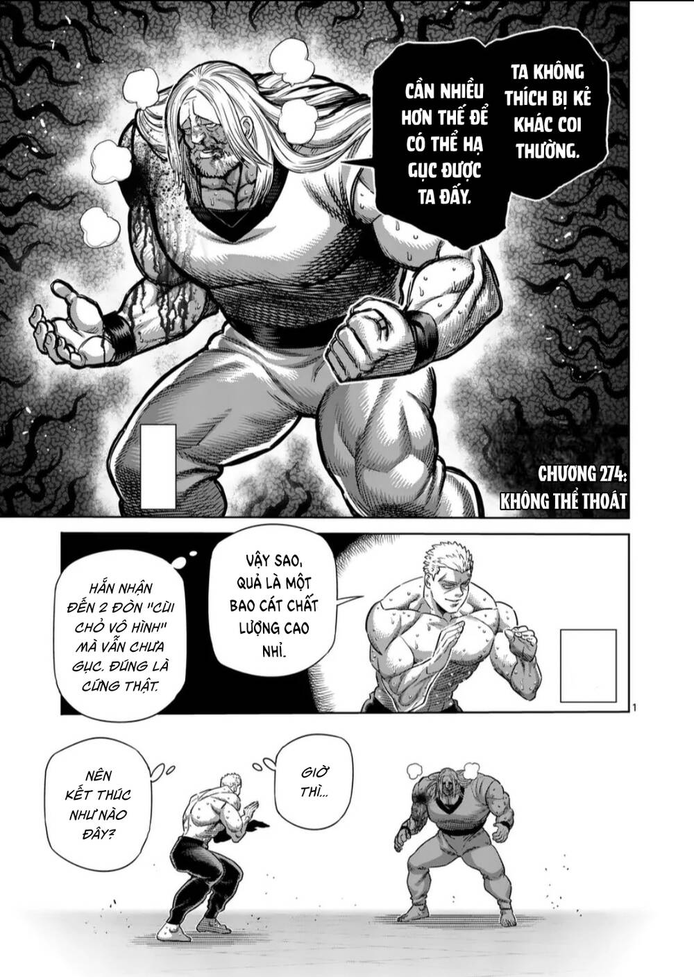 Kengan Ashura Phần 2 Chapter 274 - Trang 2