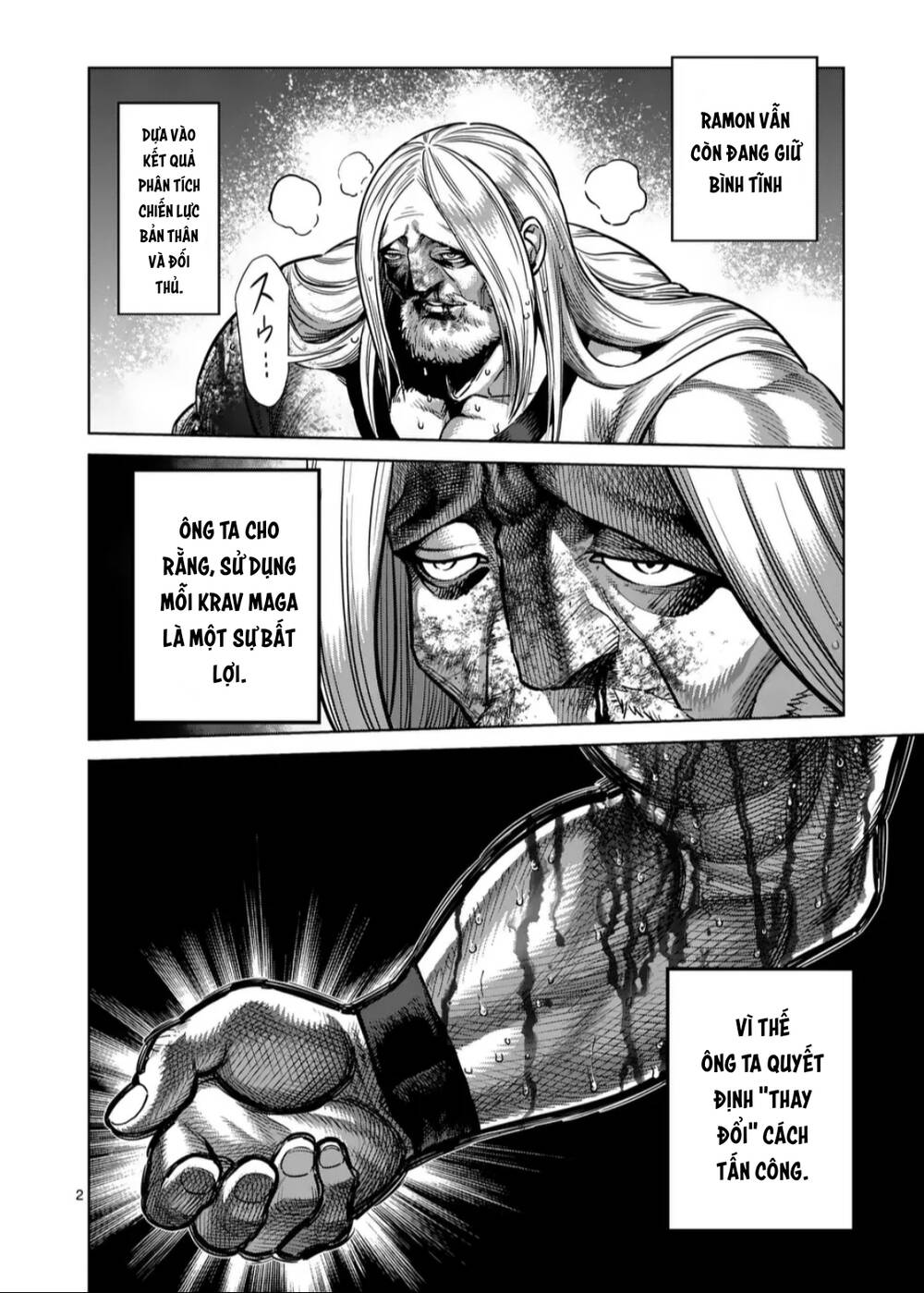 Kengan Ashura Phần 2 Chapter 274 - Trang 2