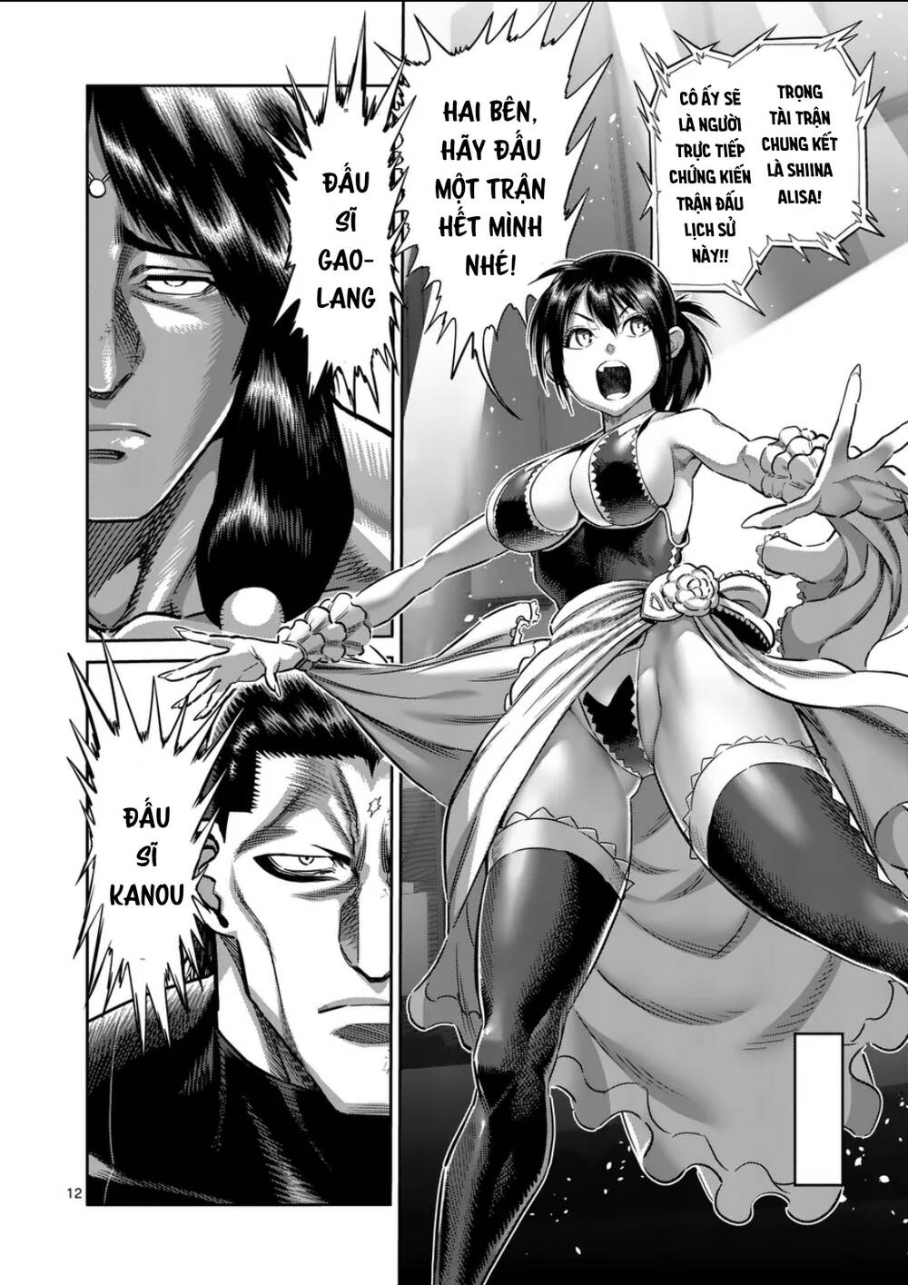 Kengan Ashura Phần 2 Chapter 281 - Trang 2