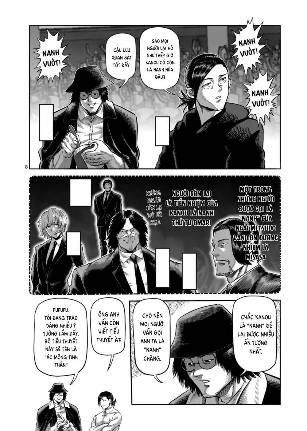 Kengan Ashura Phần 2 Chapter 281 - Trang 2