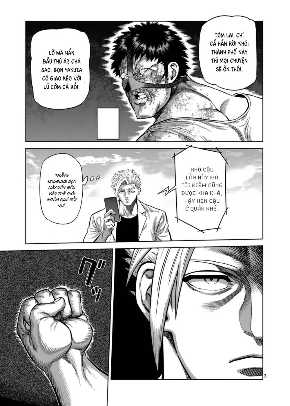 Kengan Ashura Phần 2 Chapter 288 - Trang 2