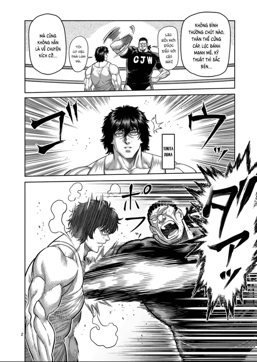 Kengan Ashura Phần 2 Chapter 290 - Trang 2