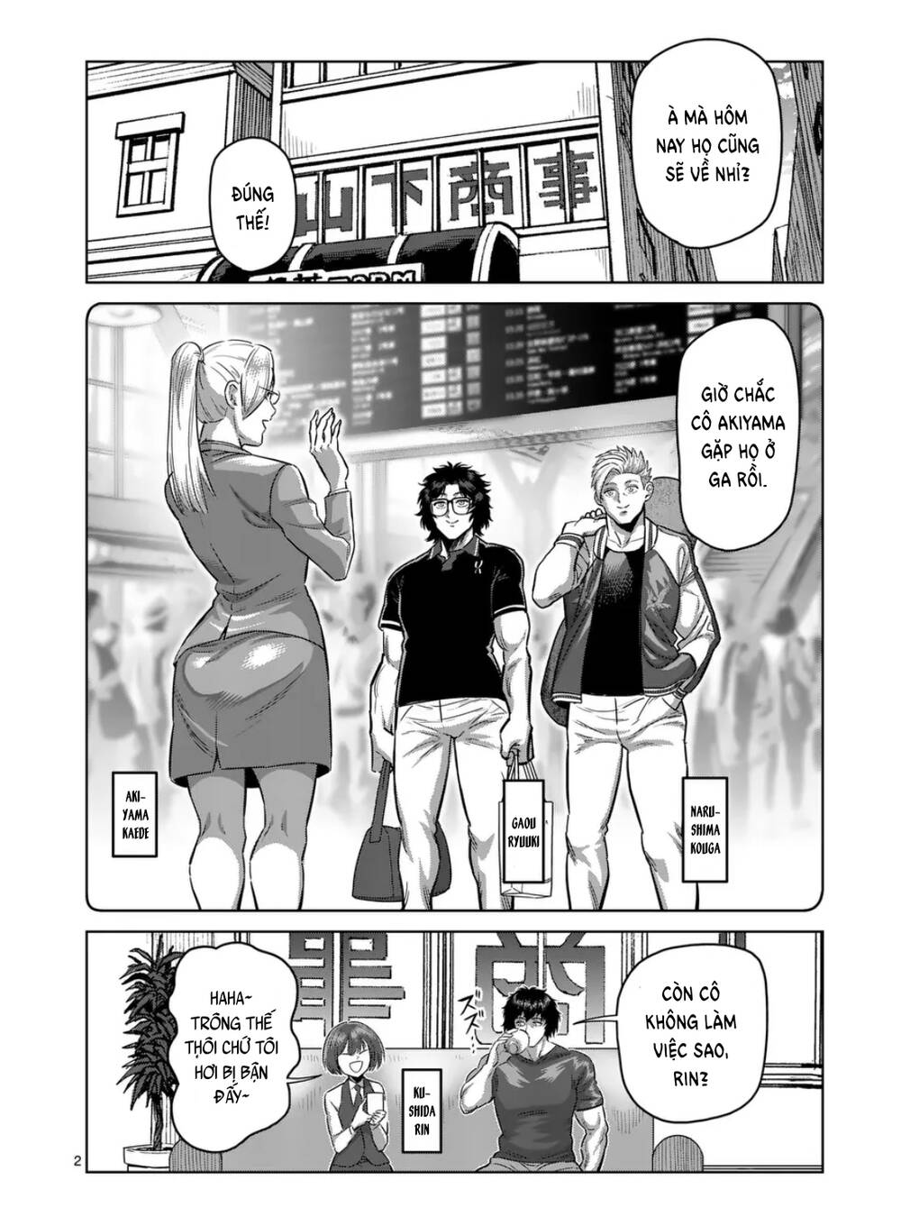 Kengan Ashura Phần 2 Chapter 292 - Trang 2