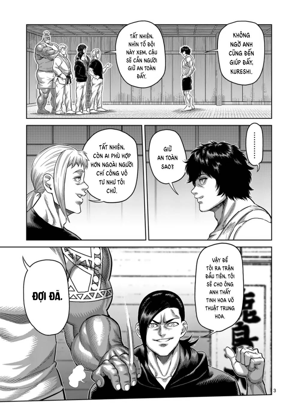 Kengan Ashura Phần 2 Chapter 293 - Trang 2
