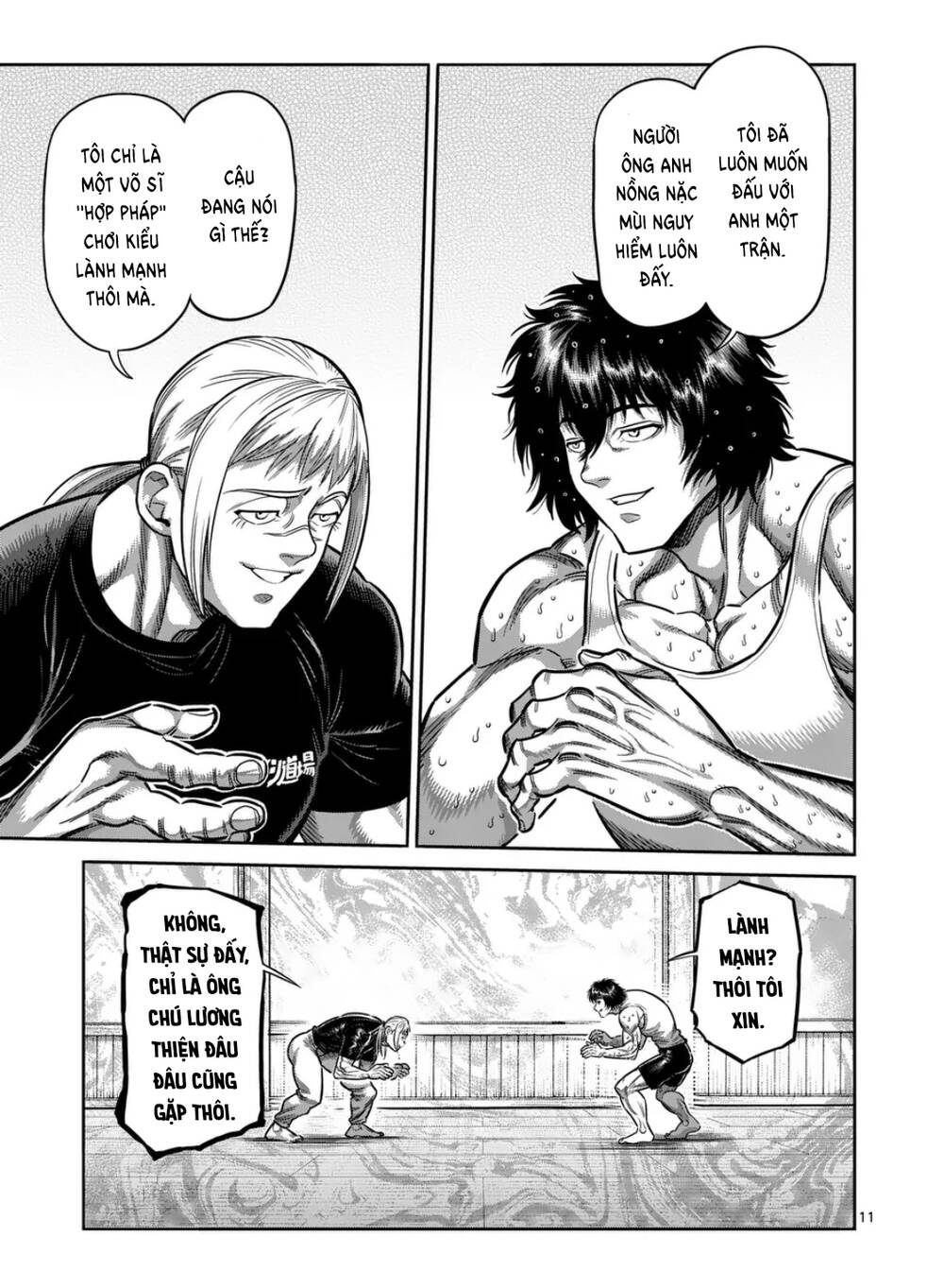 Kengan Ashura Phần 2 Chapter 295 - Trang 2