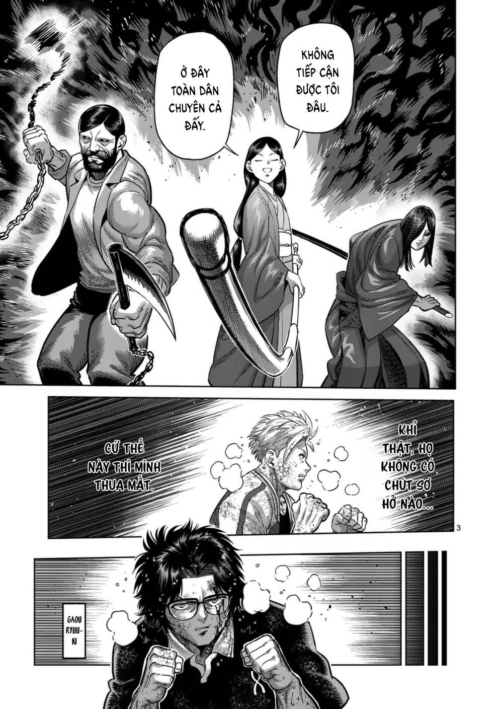 Kengan Ashura Phần 2 Chapter 301 - Trang 2
