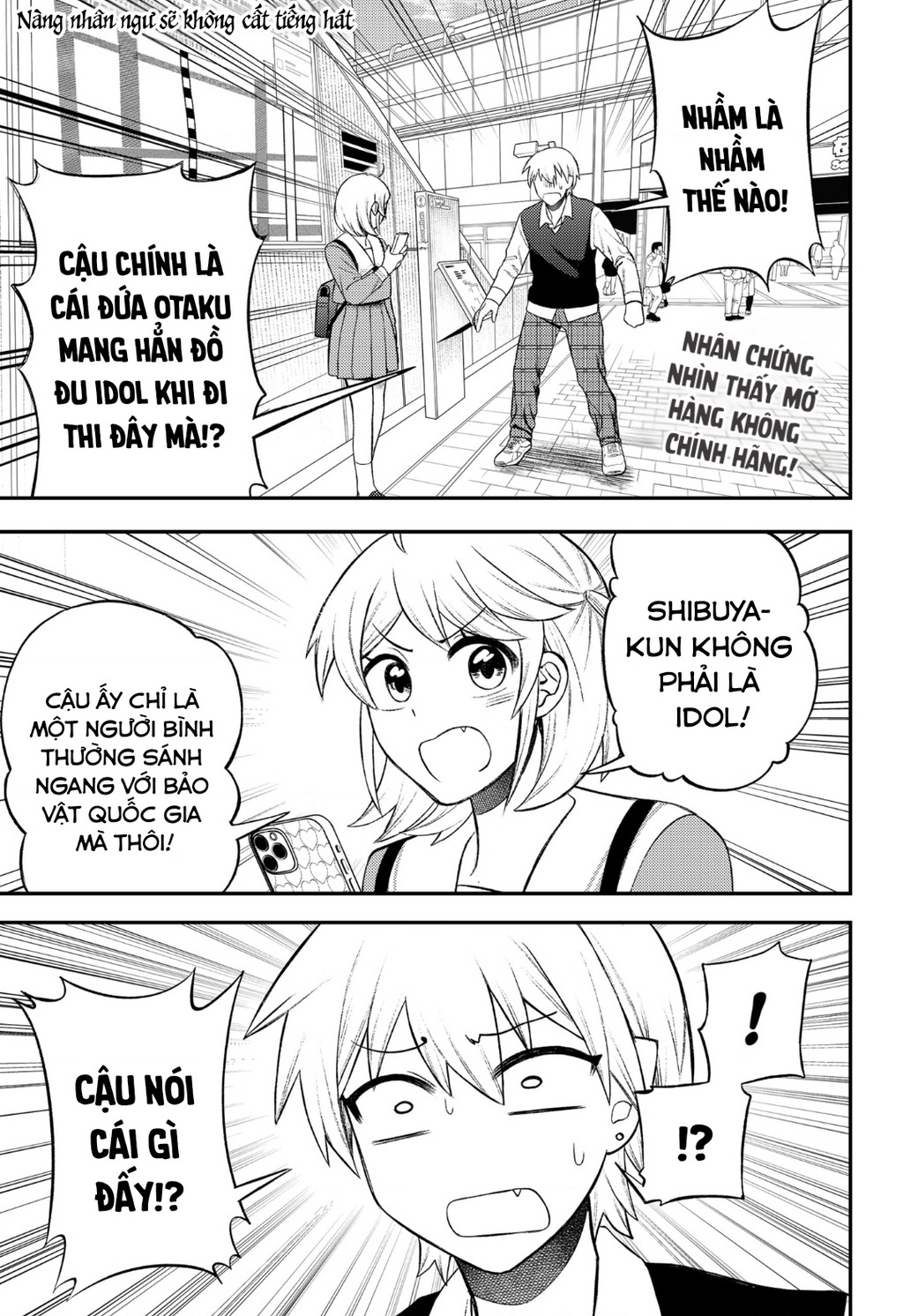 Nàng Nhân Ngư Sẽ Không Cất Tiếng Hát Chapter 9 - Trang 2