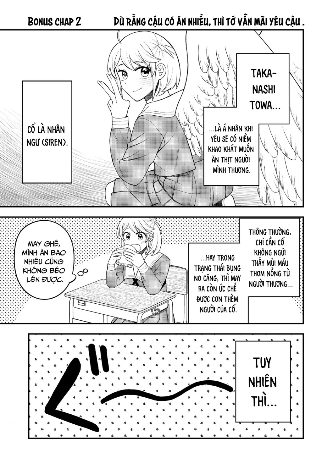 Nàng Nhân Ngư Sẽ Không Cất Tiếng Hát Chapter 9.5 - Trang 2