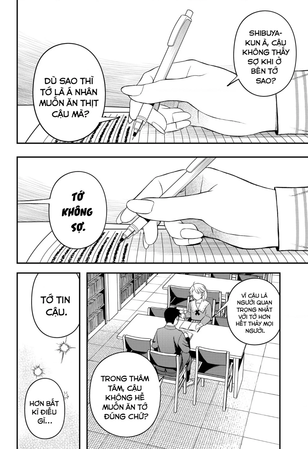 Nàng Nhân Ngư Sẽ Không Cất Tiếng Hát Chapter 9.5 - Trang 2