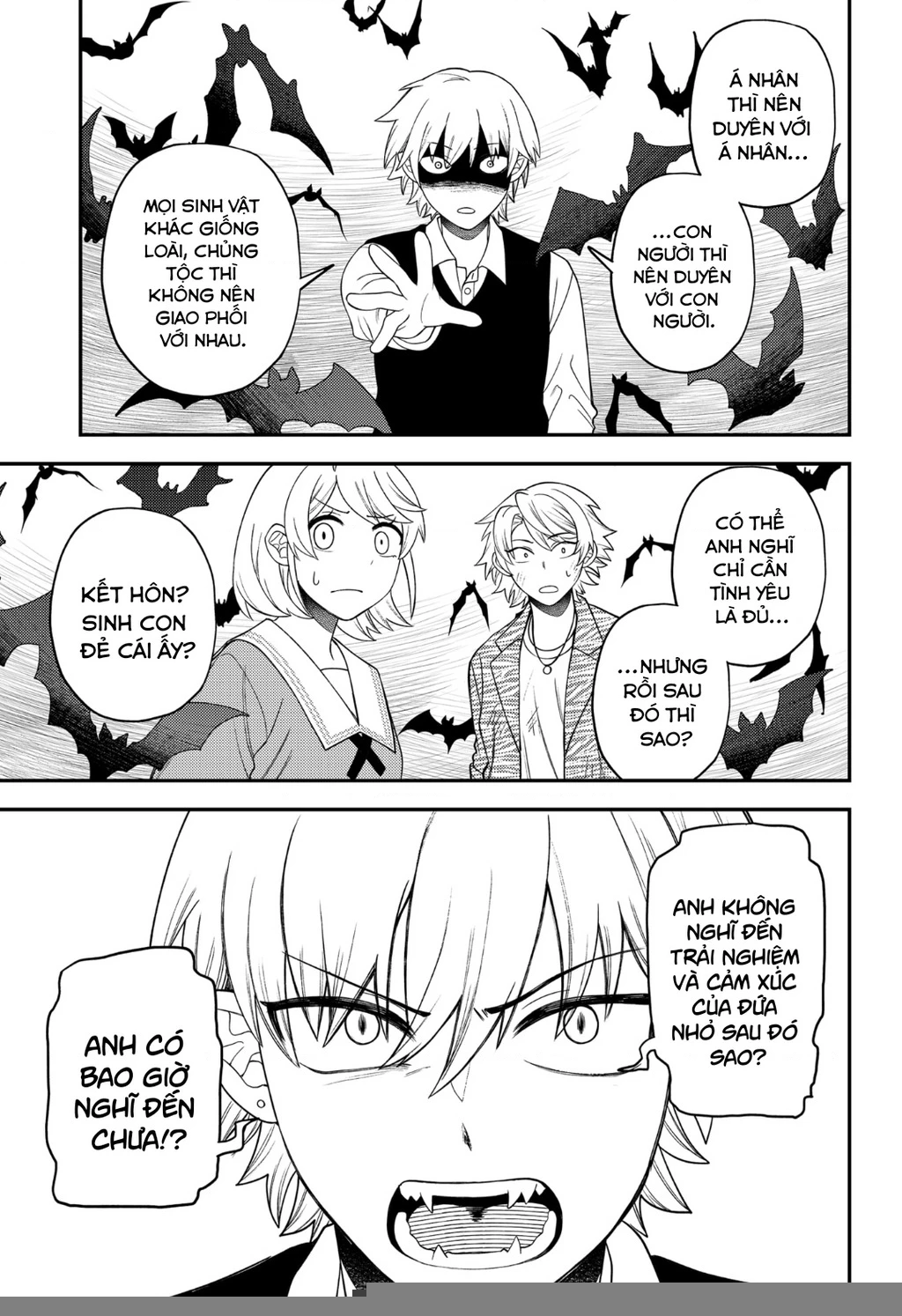 Nàng Nhân Ngư Sẽ Không Cất Tiếng Hát Chapter 14 - Trang 2