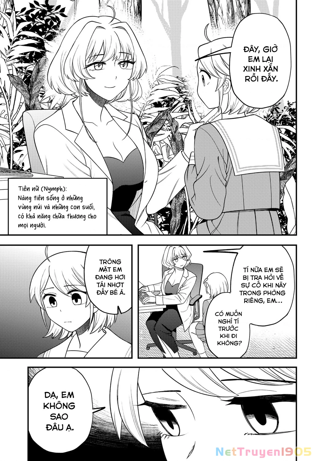 Nàng Nhân Ngư Sẽ Không Cất Tiếng Hát Chapter 18 - Trang 2