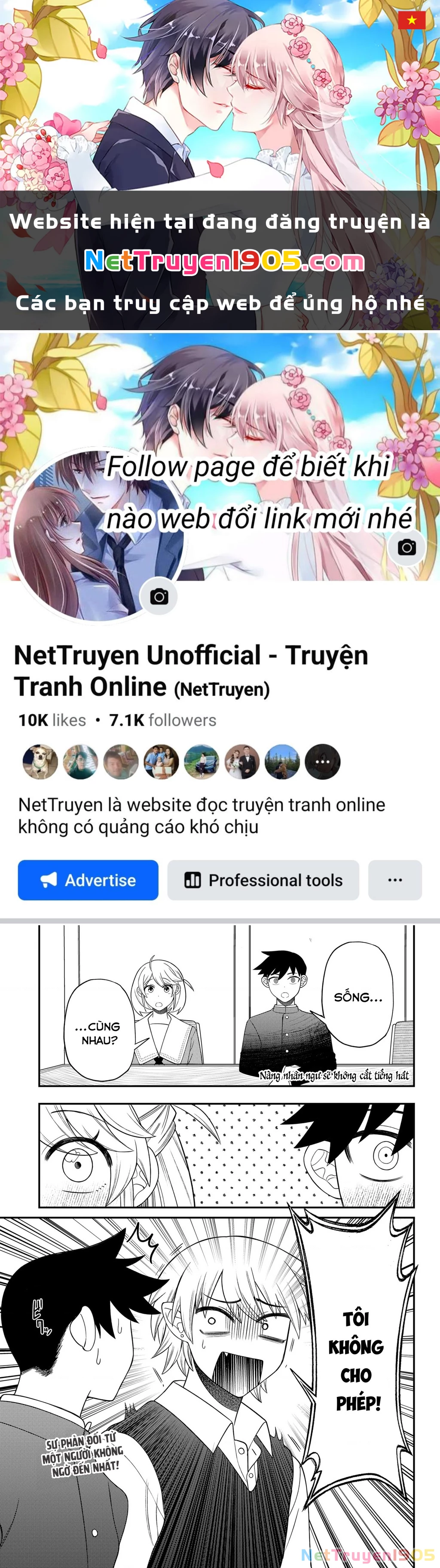 Nàng Nhân Ngư Sẽ Không Cất Tiếng Hát Chapter 19 - Trang 2