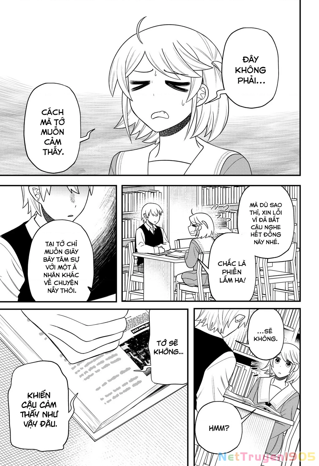 Nàng Nhân Ngư Sẽ Không Cất Tiếng Hát Chapter 21 - Trang 2