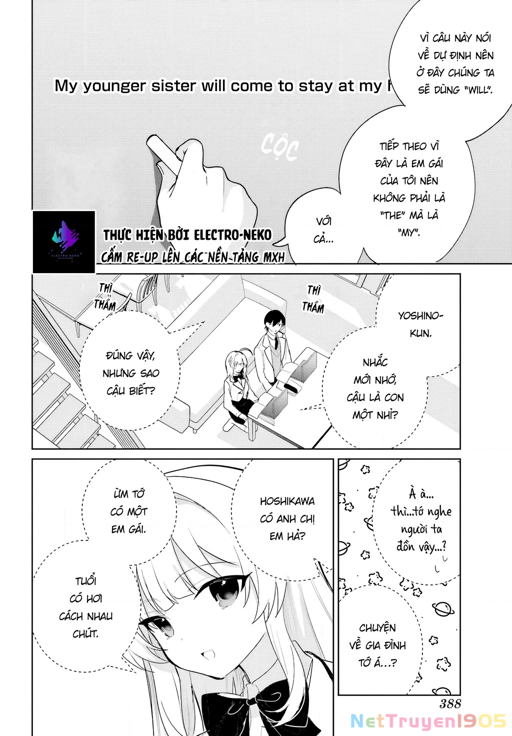 Tôi Sống Chung Với Cô Gái Đẹp Nhất Trường Trong Thời Buổi Học Online Chapter 13 - Trang 2