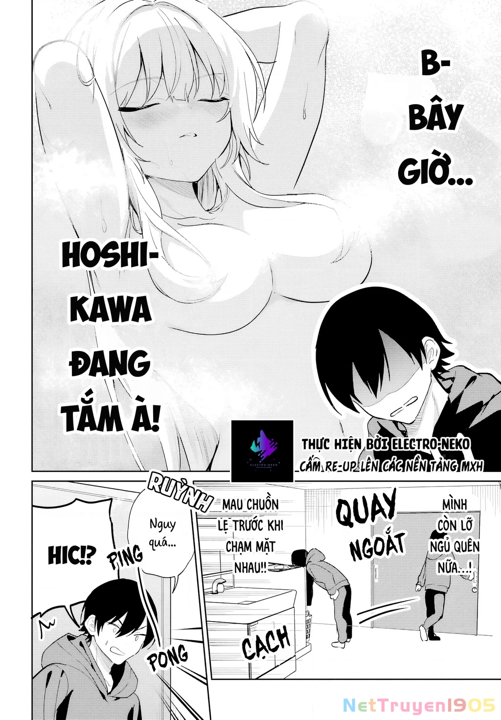 Tôi Sống Chung Với Cô Gái Đẹp Nhất Trường Trong Thời Buổi Học Online Chapter 13 - Trang 2