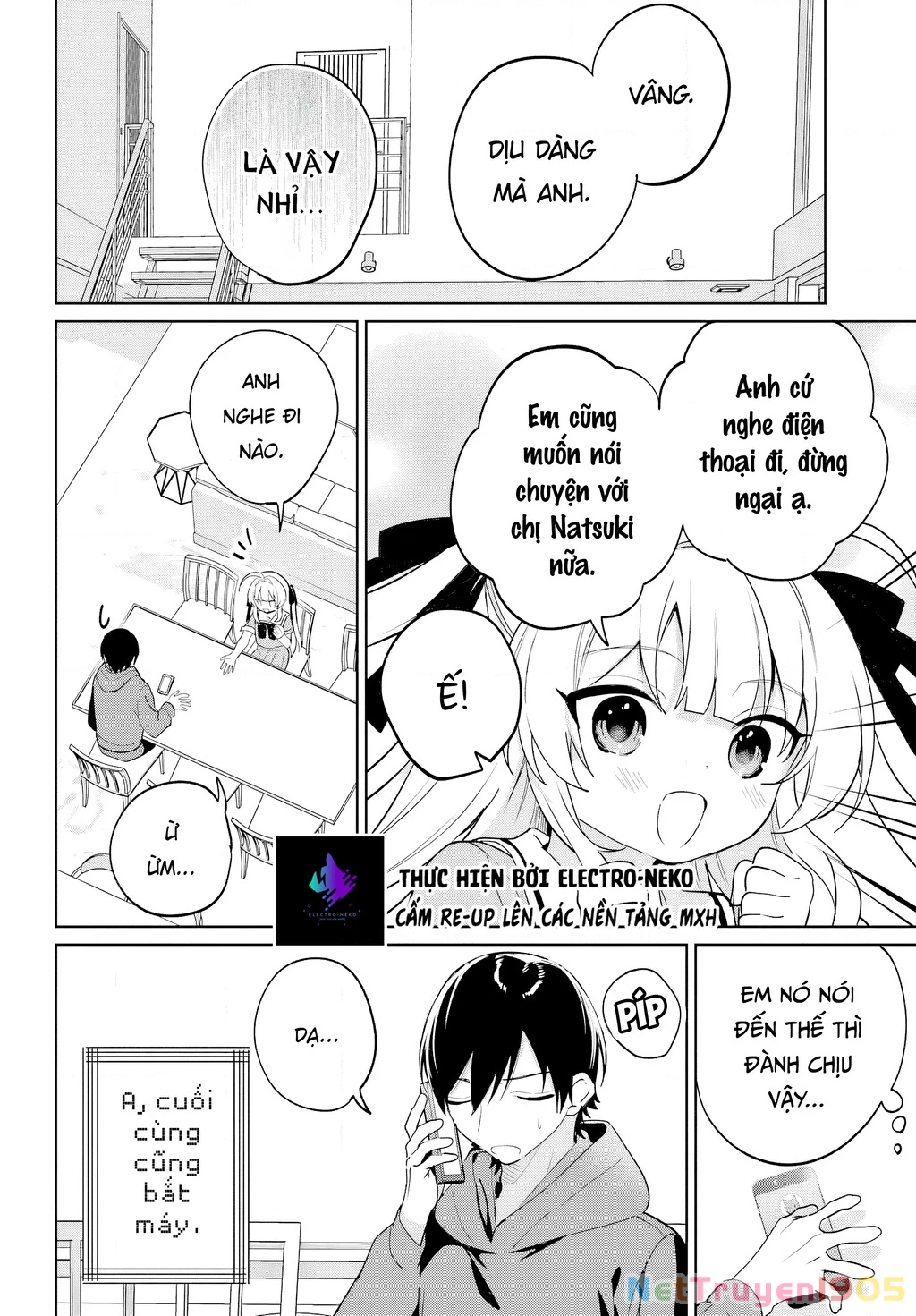 Tôi Sống Chung Với Cô Gái Đẹp Nhất Trường Trong Thời Buổi Học Online Chapter 15 - Trang 2