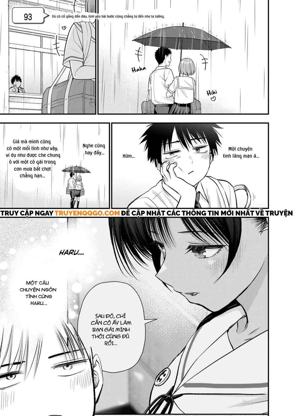 Làm Gì Có Chuyện Tình Hài Hước Giữa Bạn Thuở Nhỏ Được! Chapter 93 - Trang 2