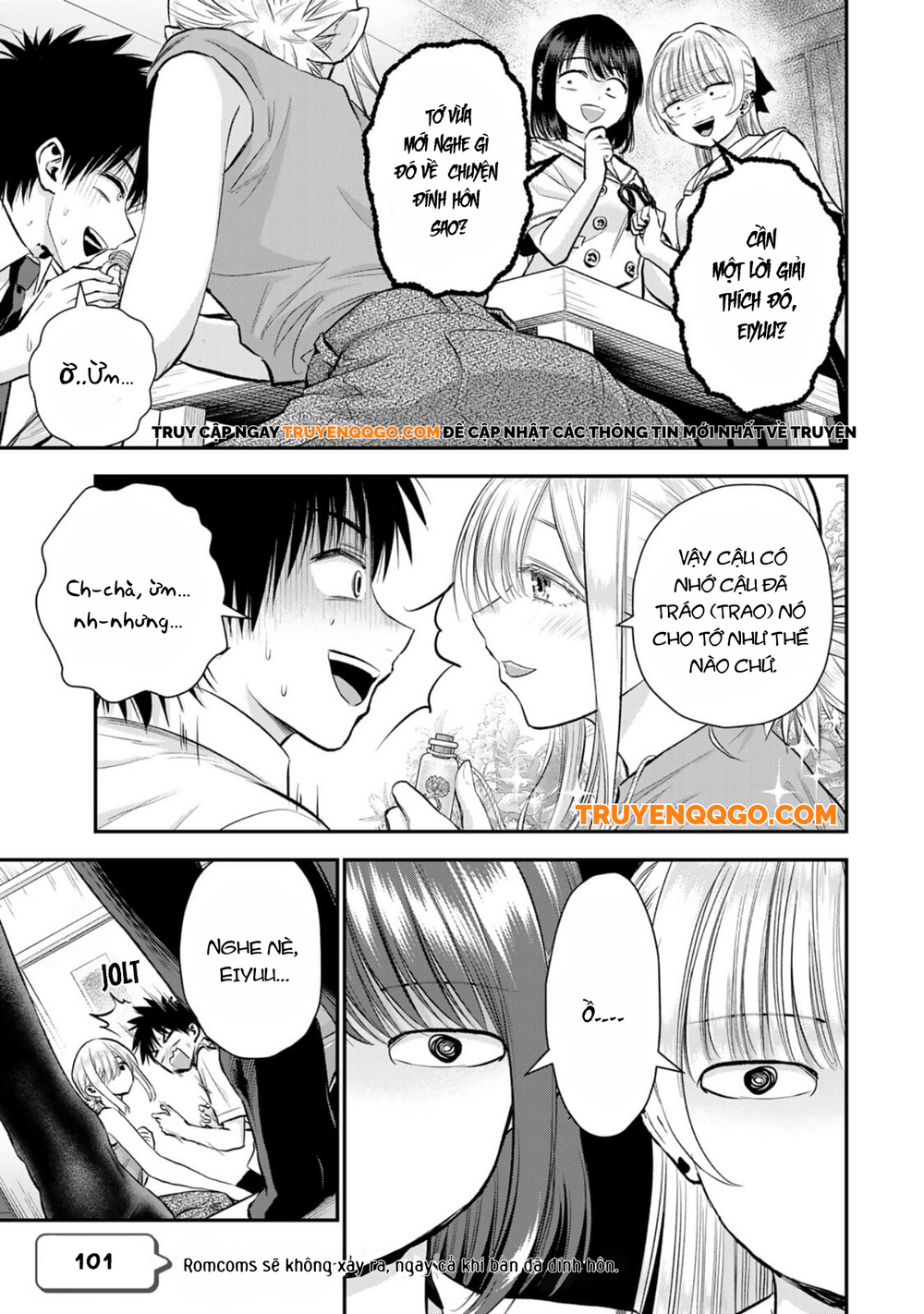 Làm Gì Có Chuyện Tình Hài Hước Giữa Bạn Thuở Nhỏ Được! Chapter 101 - Trang 2