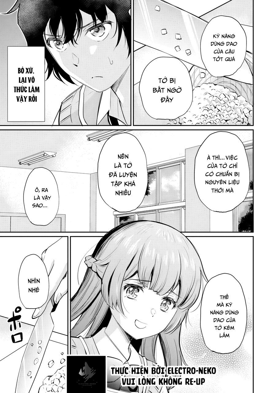 Cô Nàng Idol Đói Bụng Và Anh Chàng Yêu Nội Trợ Chapter 11.2 - Trang 2