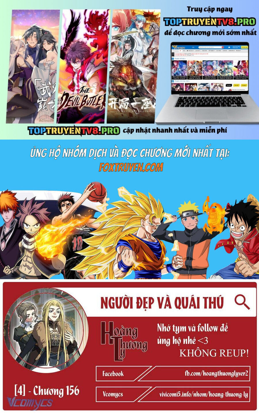 Người Đẹp Và Quái Vật Chapter 156 - Trang 2