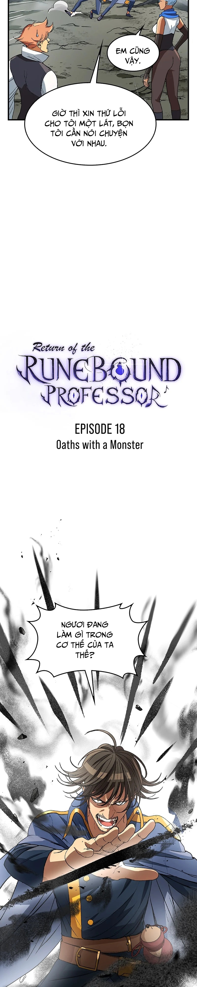 Sự Trở Lại Của Giáo Sư Runebound Chapter 18 - Trang 2
