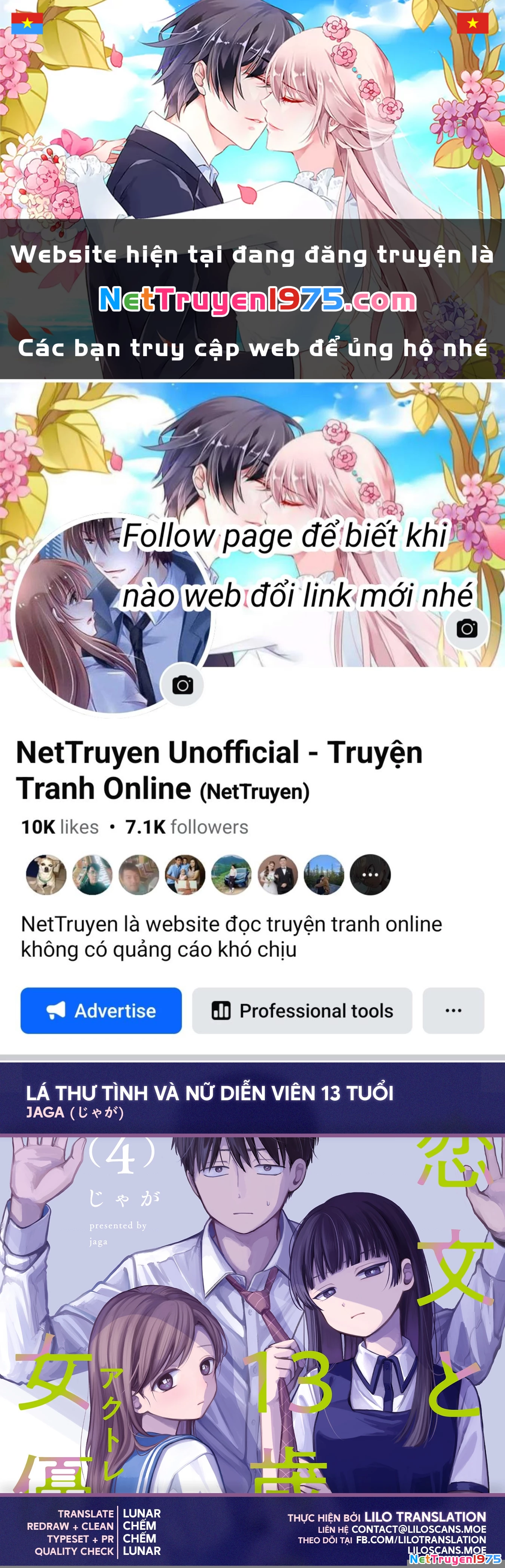 Lá Thư Tình Và Nữ Diễn Viên 13 Tuổi Chapter 17 - Trang 2