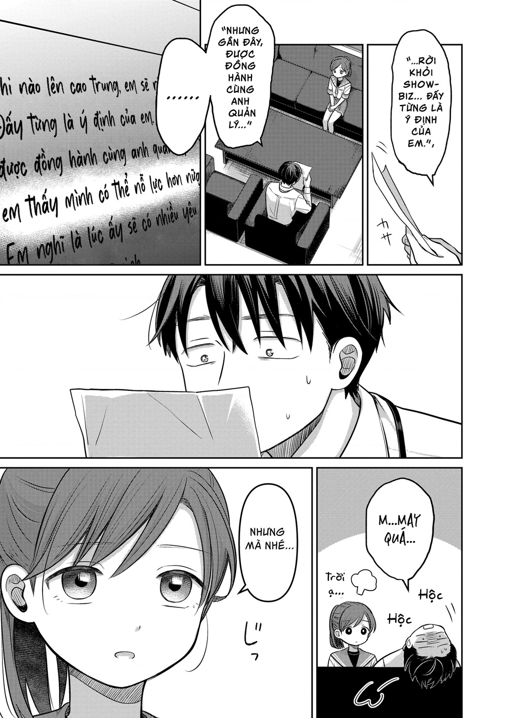 Lá Thư Tình Và Nữ Diễn Viên 13 Tuổi Chapter 18 - Trang 2