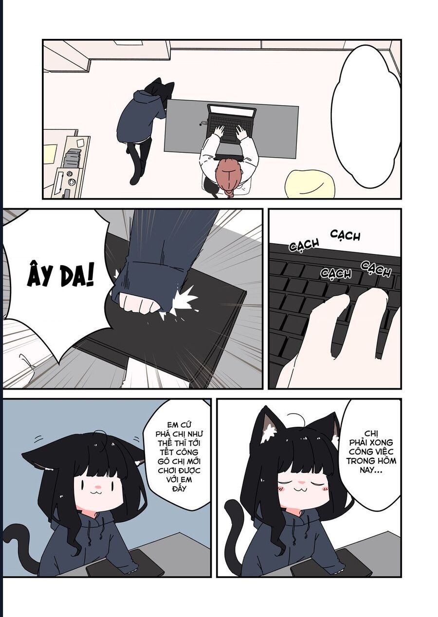 Câu Chuyện Về Con Mèo Đen Tự Nhiên Biến Thành Người. Chapter 2 - Trang 2