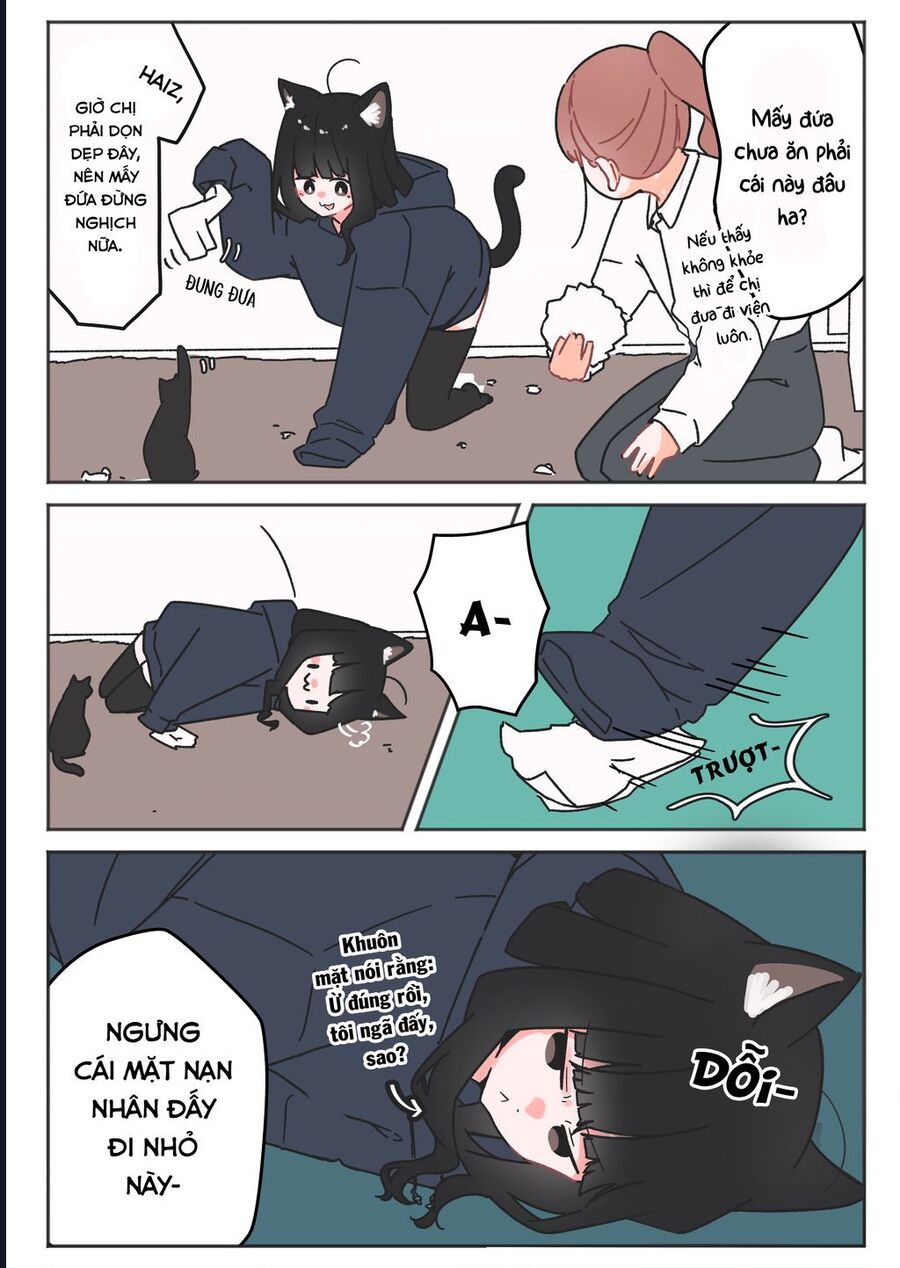 Câu Chuyện Về Con Mèo Đen Tự Nhiên Biến Thành Người. Chapter 8 - Trang 2
