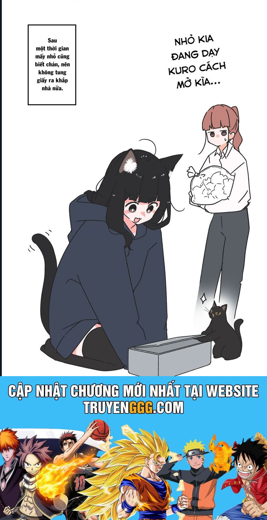 Câu Chuyện Về Con Mèo Đen Tự Nhiên Biến Thành Người. Chapter 8 - Trang 2