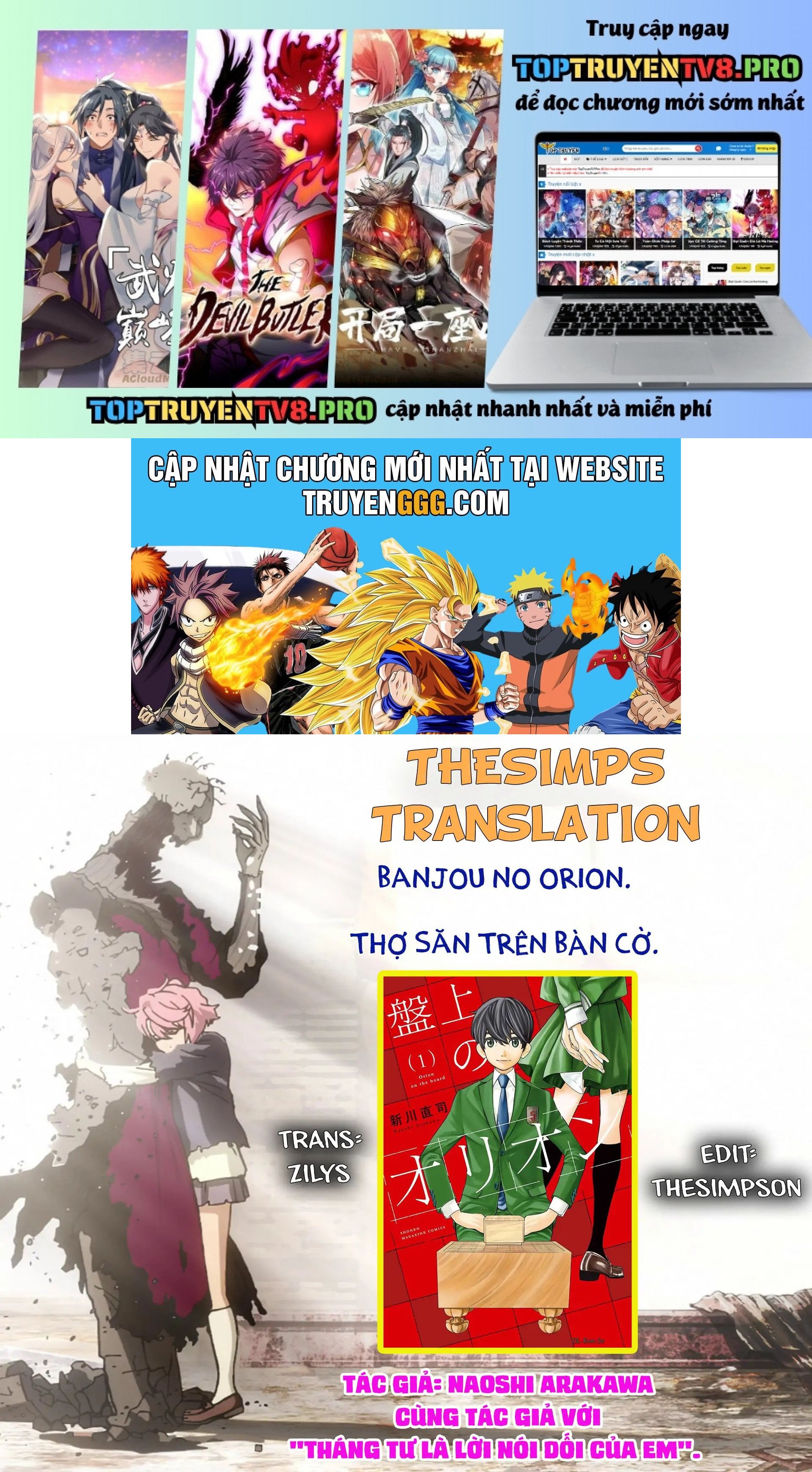 Thợ Săn Trên Bàn Cờ. Chapter 1 - Trang 2