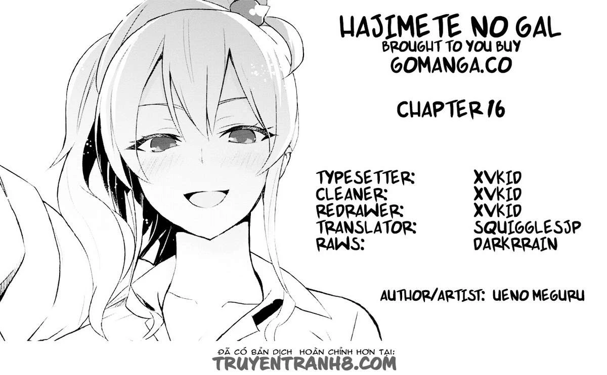 Hajimete No Gal Chapter 16 - Trang 2