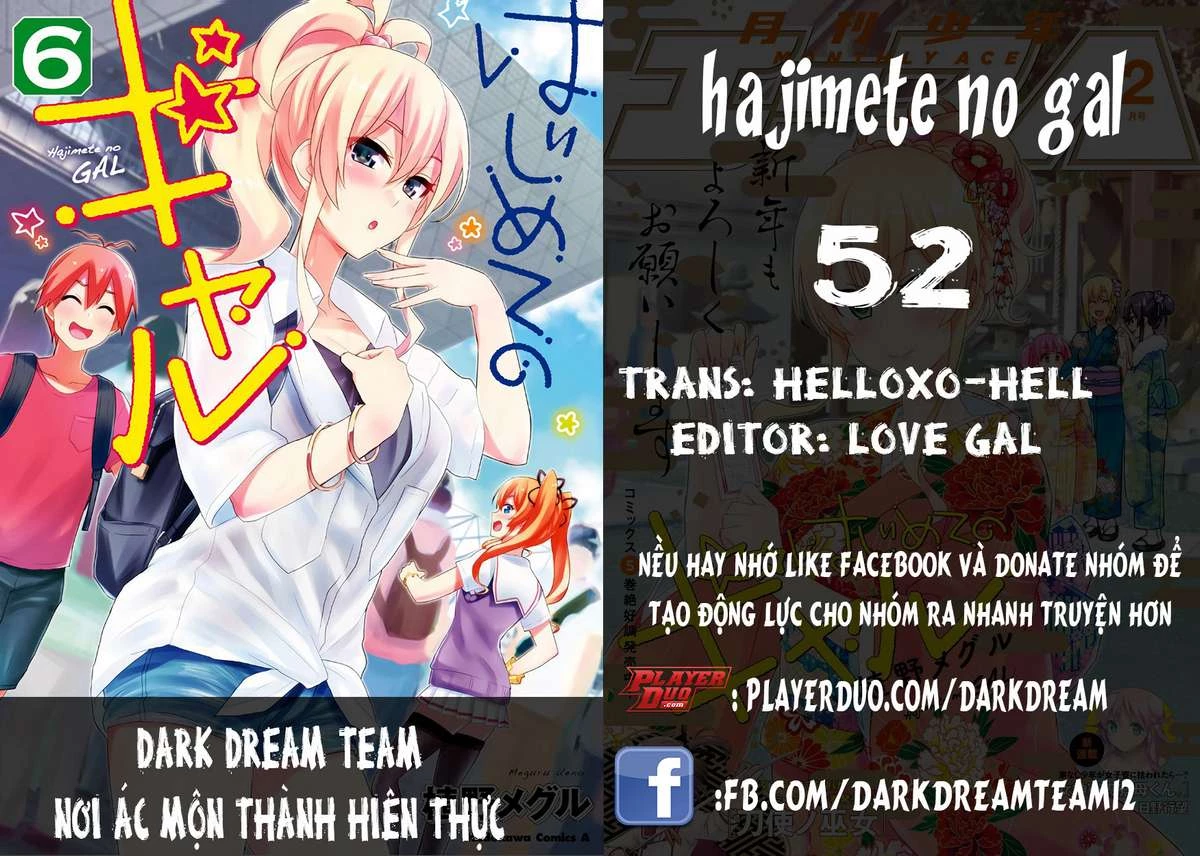 Hajimete No Gal Chapter 52 - Trang 2
