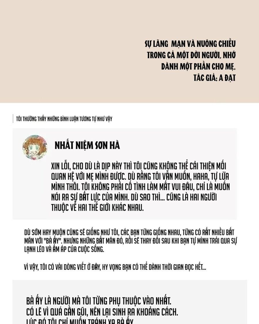Cuộc Sống Thường Với Mẹ Chapter 68 - Trang 2