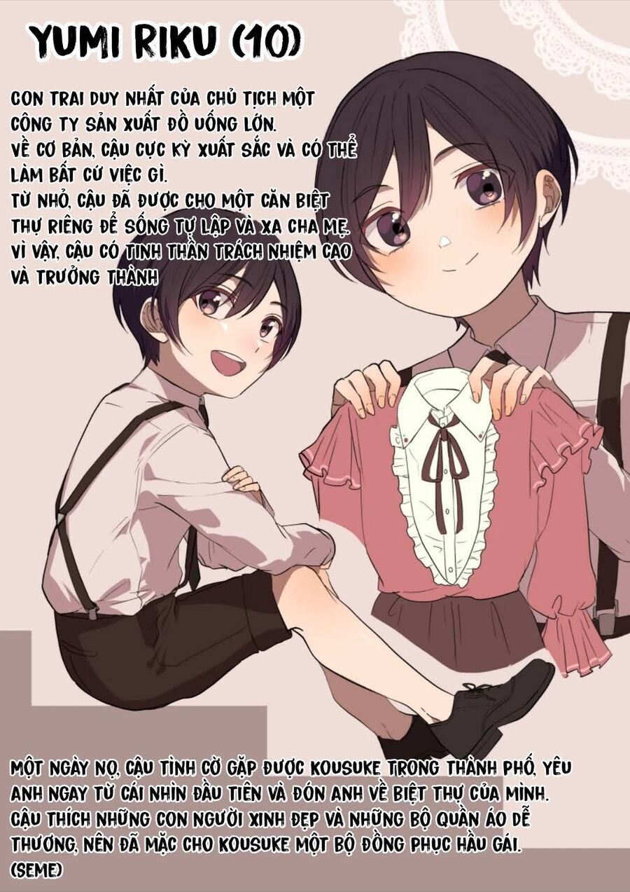 Bé Trai Ưu Tú Và Chàng Hầu Hư Hỏng Chapter 3 - Trang 2